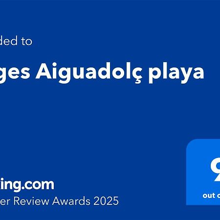 Sitges Aiguadolc Playa Apartman Kültér fotó