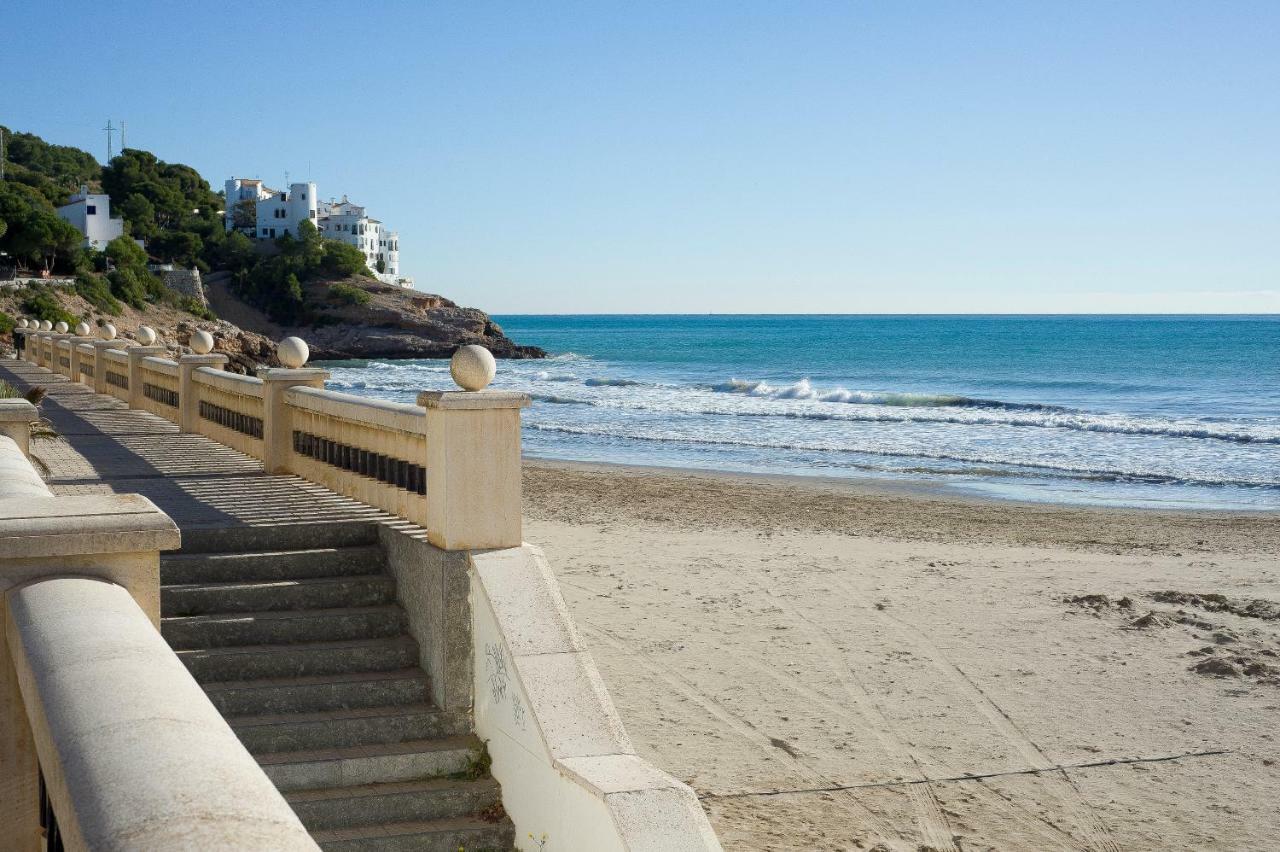 Sitges Aiguadolc Playa Apartman Kültér fotó