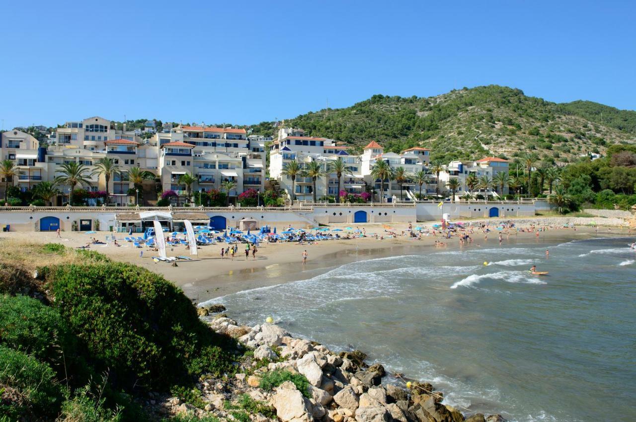 Sitges Aiguadolc Playa Apartman Kültér fotó
